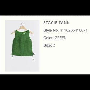 Maeve by Anthropologie Stacie linen top